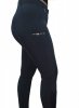 Bryczesy damskie z lejem silikonowym Micro Sport Silicone - KANTRIE - navy